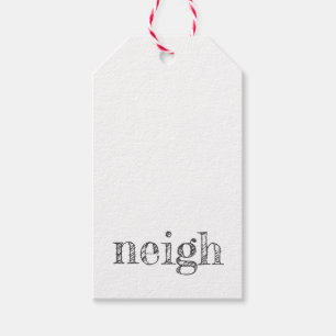 Pferdtypografie neidisch Haustierfreund Pferdeschl Geschenkanhänger