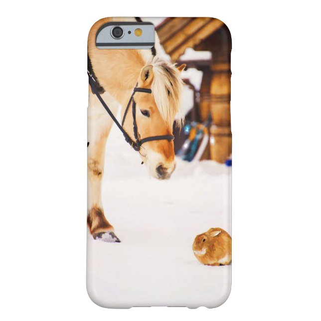 Pferkaninchen Case-Mate iPhone Hülle (Rückseite)