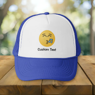 Pfiff mit Lächeln Augen Trucker Hut Truckerkappe