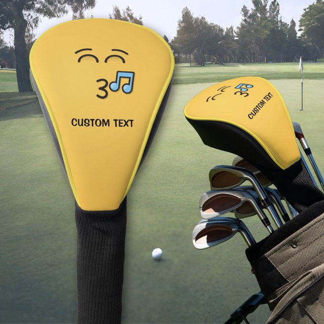 Pfiff mit lächelnden Augen Golf Headcover (Von Creator hochgeladen)