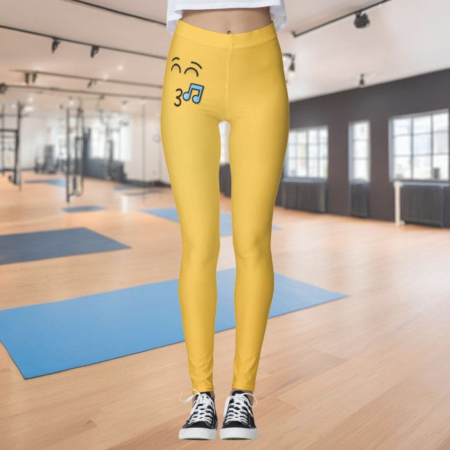 Pfiff mit lächelnden Augen Leggings (Von Creator hochgeladen)