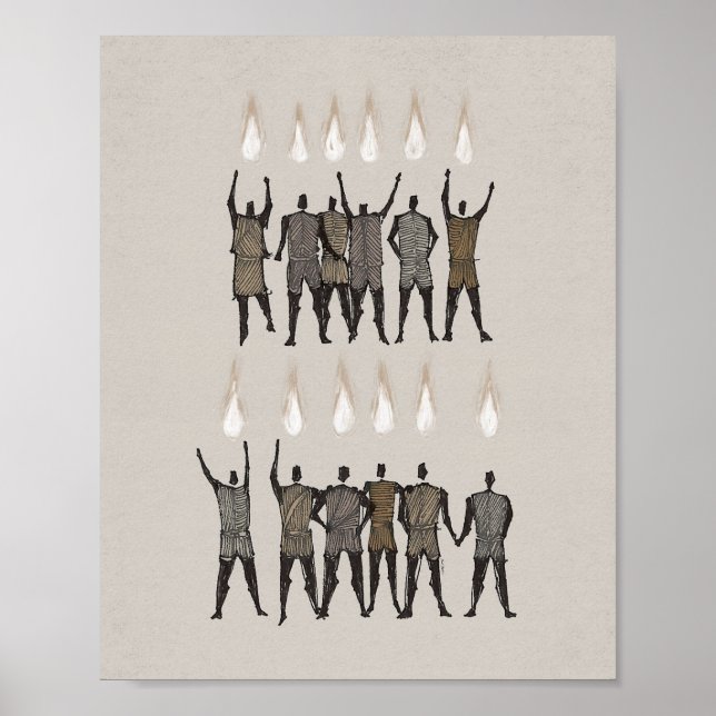 Pfingstbibelkunst - Heiliger Geist Printmedien, To Poster (Vorne)