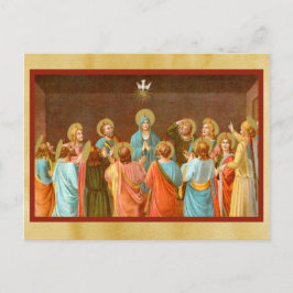 Pfingsten: Abstieg des Heiligen Geistes (SB 01) Po Postkarte