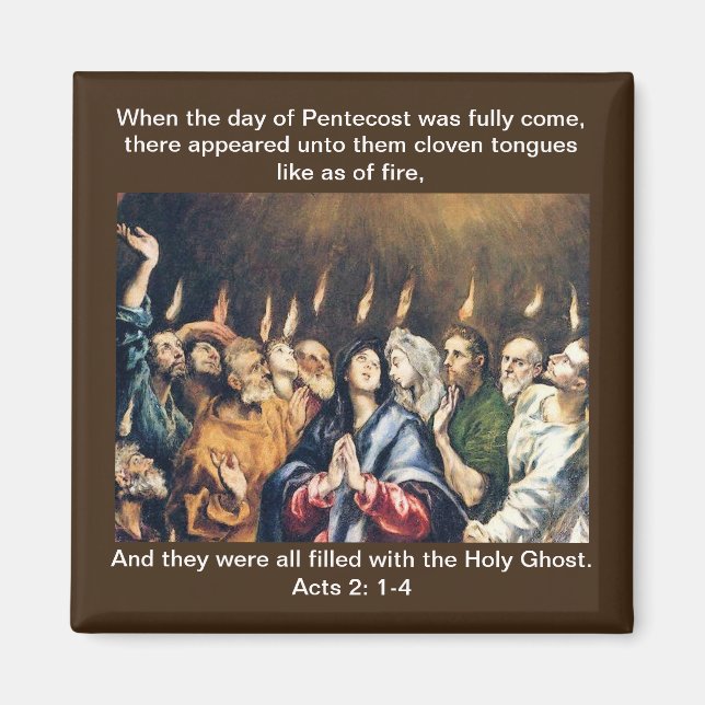 Pfingsten - Magnet (Vorne)