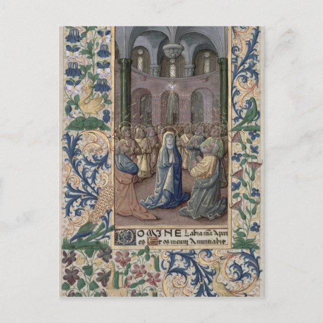 Pfingsten Postkarte (Vorderseite)