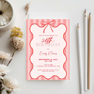 Pfingstfeier 50. Geburtstagsparty Einladung