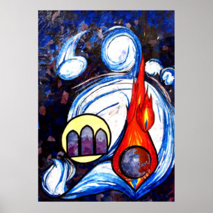 Pfingstkollage Poster