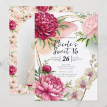 Pfingstrose & Orchideengarten Florale Glamour Swee