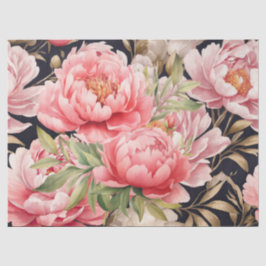 Pfingstrose Pink Seidenpapier