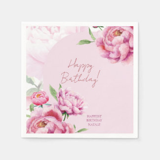 Pfingstrose Serviette