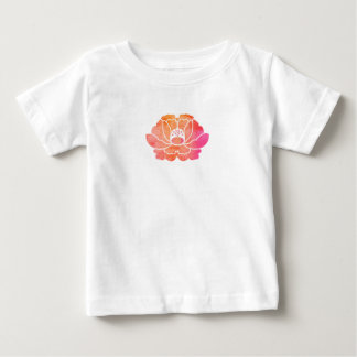 Pfingstrosen-Blume Baby T-shirt