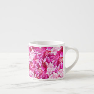 Pfingstrosen-Blumen-Espressotasse Espressotasse
