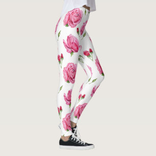 Pfingstrosen-Blumenleggings Leggings