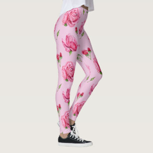 Pfingstrosen-Blumenleggings Leggings