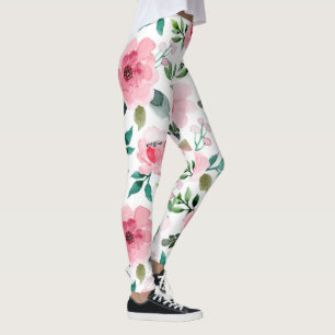 Pfingstrosen-Blumenleggings Leggings