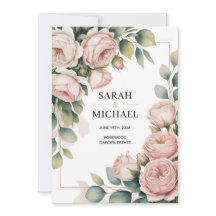 Pfingstrosen-Blumenrand-Hochzeit