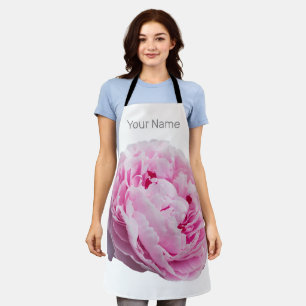 Pfingstrosen-Blüten-Rose Für Blumen- und Gartenlie Schürze