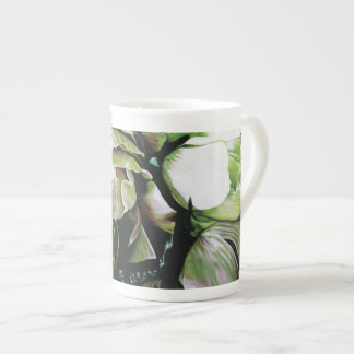 "Pfingstrosen-Fahr" feine Porzellan-Tasse Prozellantasse