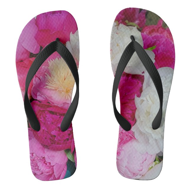 Pfingstrosen Flip-Flops Flip Flops (Fußbett)