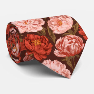 Pfingstrosen Florale Trauzeugen Hochzeit Krawatte