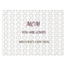 Pfingstrosen-Herzens-Feier-Muster für Mama