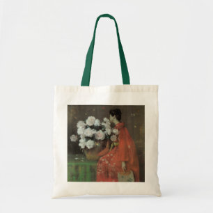 Pfingstrosen von William Merritt Chase, Vintage Fi Tragetasche