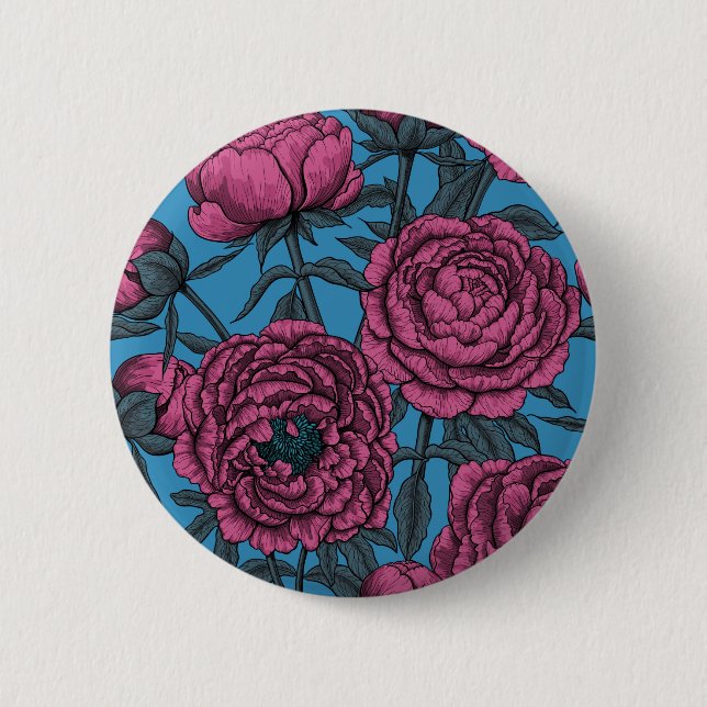Pfingstrosengarten Button (Vorderseite)