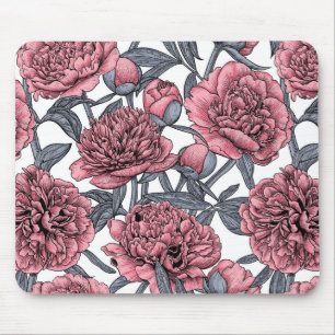 Pfingstrosengarten Mousepad