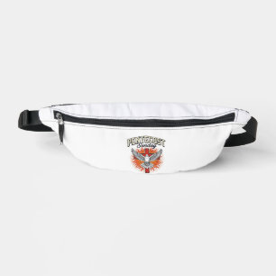Pfingstsonntag Taube Kreuz Vintage-Shirt Bauchtasche