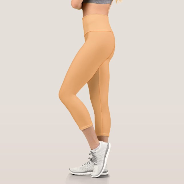 Pfirsich Capri Leggings (Links)