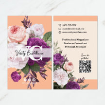 Pfirsich Flaum Vintage Rosen Floral Einfach Persön