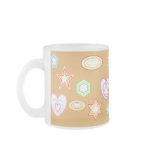 Pfirsich-Formen-Tasse