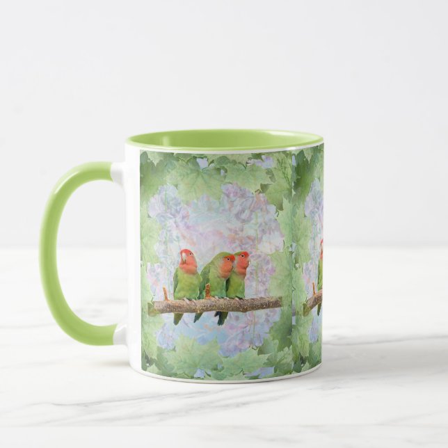 Pfirsich-Freuden-Tasse Tasse (Links)