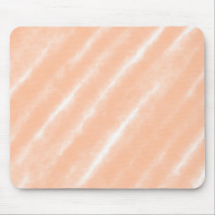 Pfirsich-Fuzz-Farbe Wasserfarben-Abstraktes Muster Mousepad