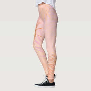 Pfirsich Fuzz Minimalistischer Moderner Stil Leggings