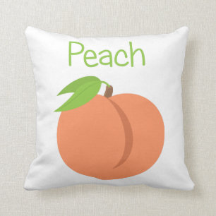 Pfirsich Kissen