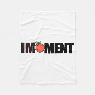 Pfirsich-Meme Anti-Donald-Trump Fleecedecke