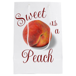 Pfirsich Mittlere Geschenktüte