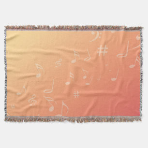 Pfirsich-Musik Decke