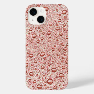 Pfirsich orange Wassertropfen Case-Mate iPhone 14 Hülle