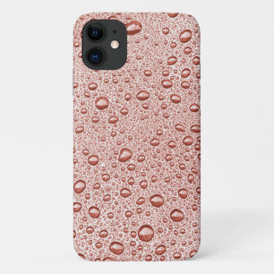 Pfirsich orange Wassertropfen Case-Mate iPhone Hülle