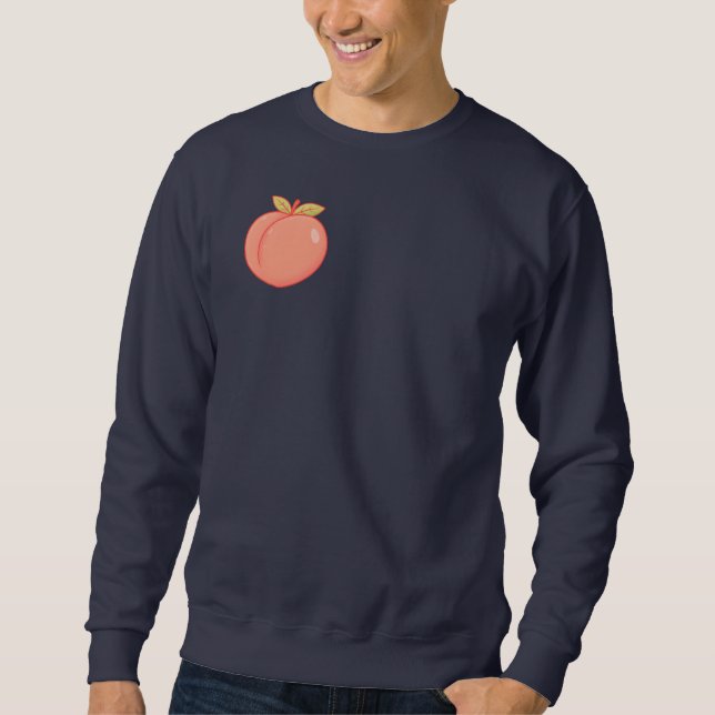 Pfirsich Sweatshirt (Vorderseite)