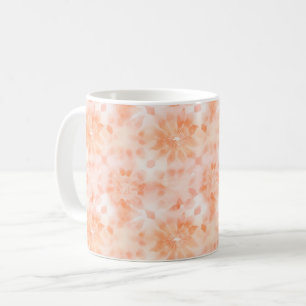 Pfirsich-Tie-Dye Kaffeetasse