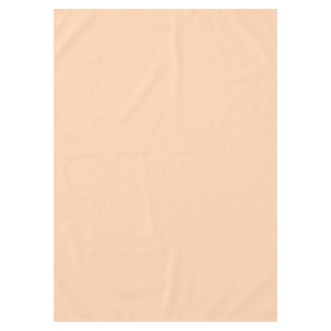 Pfirsich Tischdecke (Vorderseite)