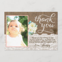 Pfirsich- und Elfenbeintaufe danken Ihnen zu