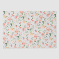 Pfirsich und Pink Feminine Blumenmuster