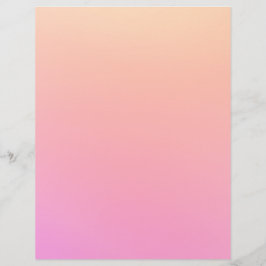 Pfirsich und rosa Farbverlauf Flyer