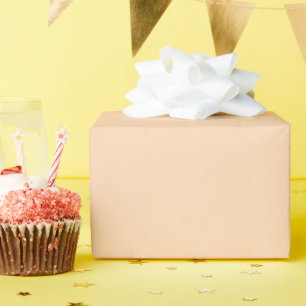 Pfirsich und Sahne  Geschenkpapier