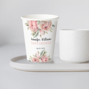 Pfirsichbäonchen Blumenspießtasse Pappbecher