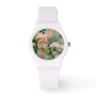 Pfirsichblendenzähigkeit Armbanduhr